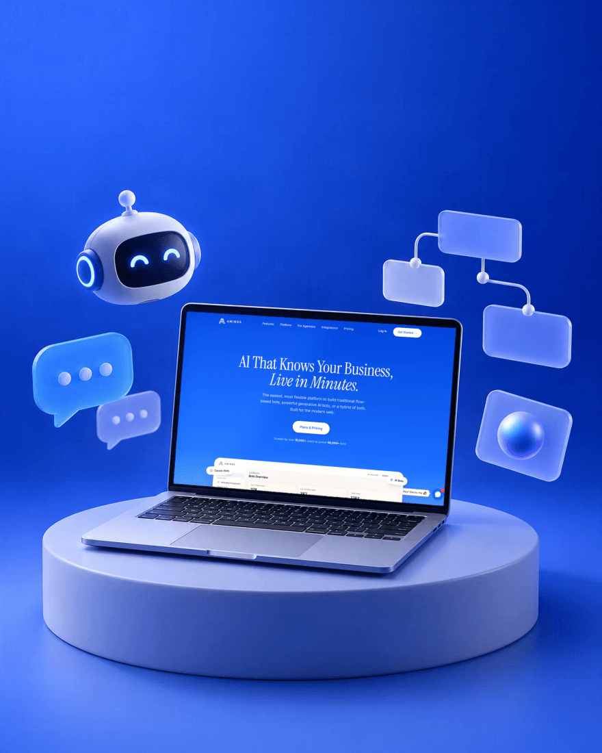 Aminos: конструктор AI чат-ботов